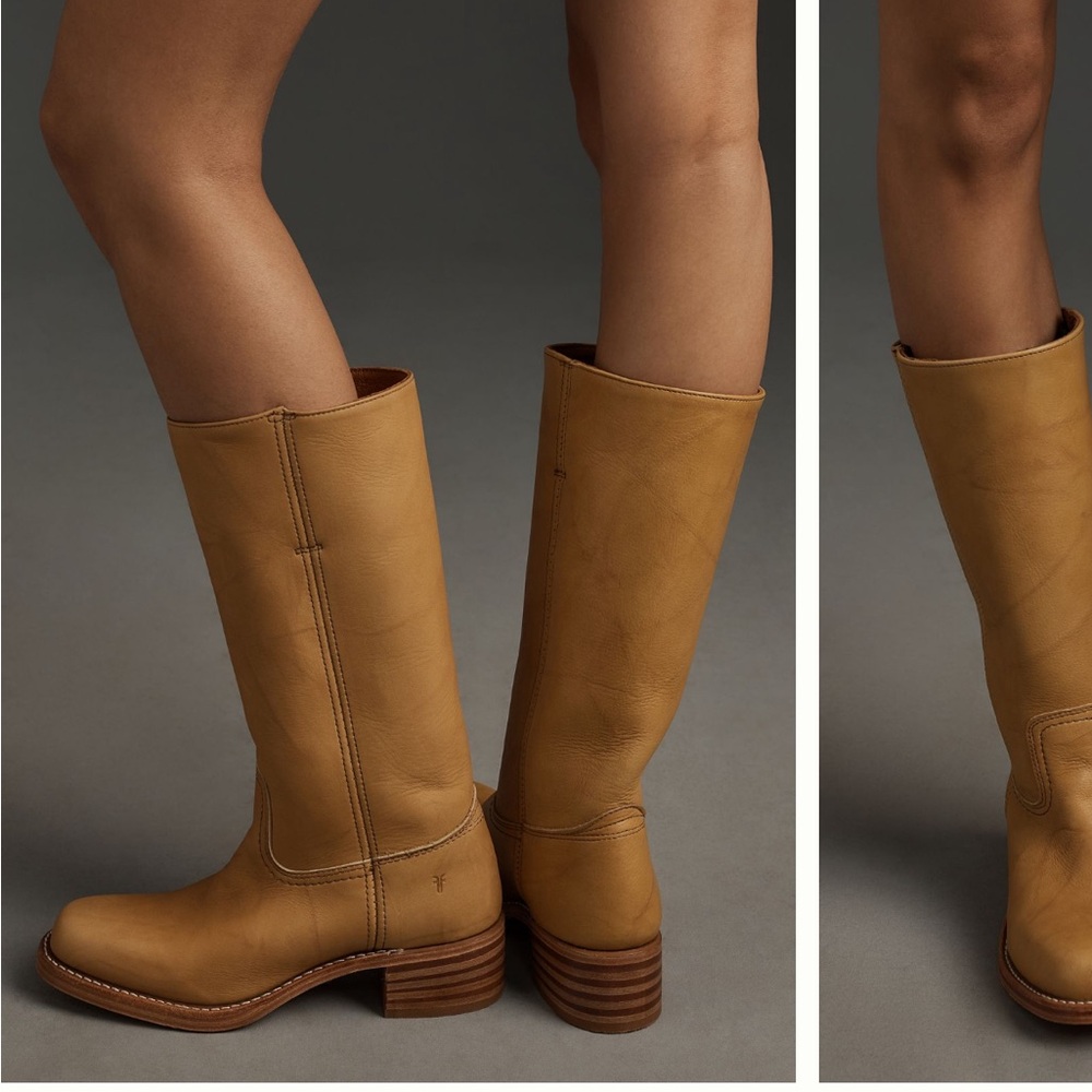 Frye Campus 14L Boots Size 8.5 / Wide Calf - Picture 4 of 15